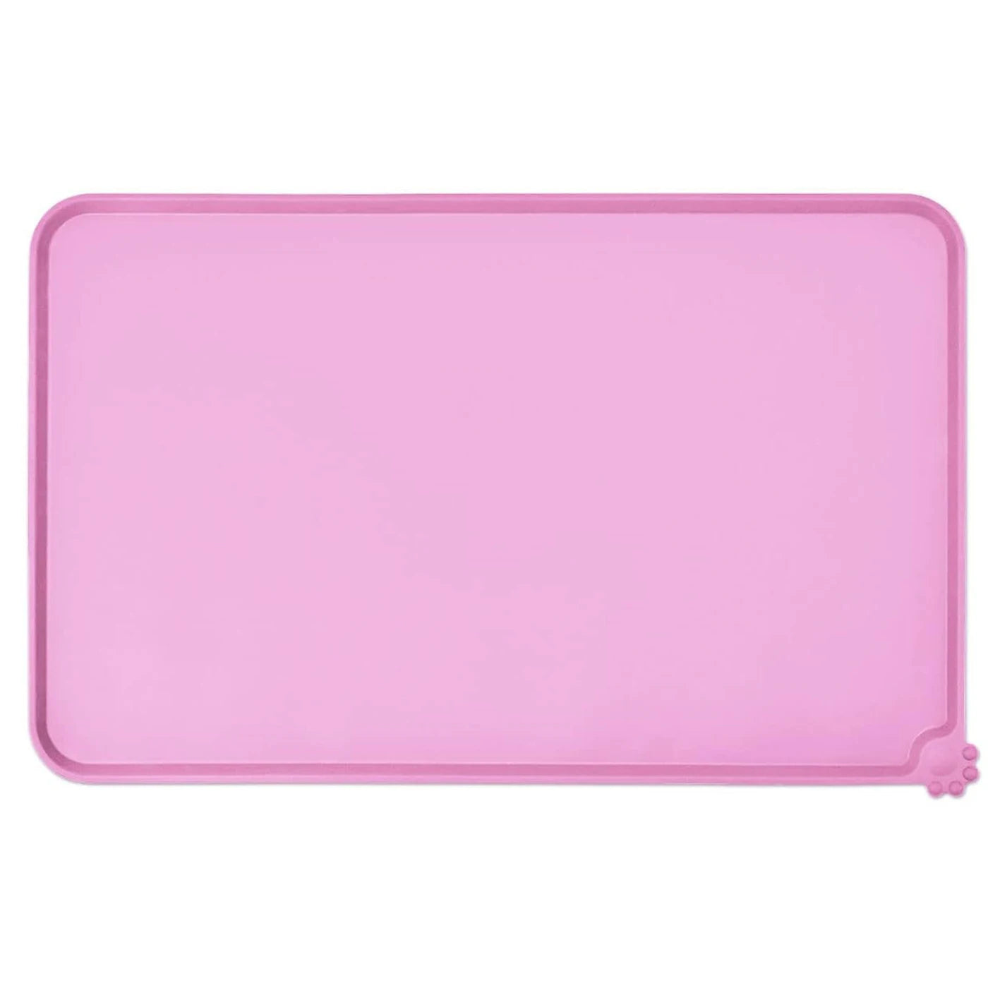 Non-Slip Pet Feeding Mat | Waterproof Silicone Bowl Mat for Dogs & Cats