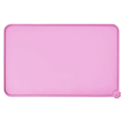 Non-Slip Pet Feeding Mat | Waterproof Silicone Bowl Mat for Dogs & Cats